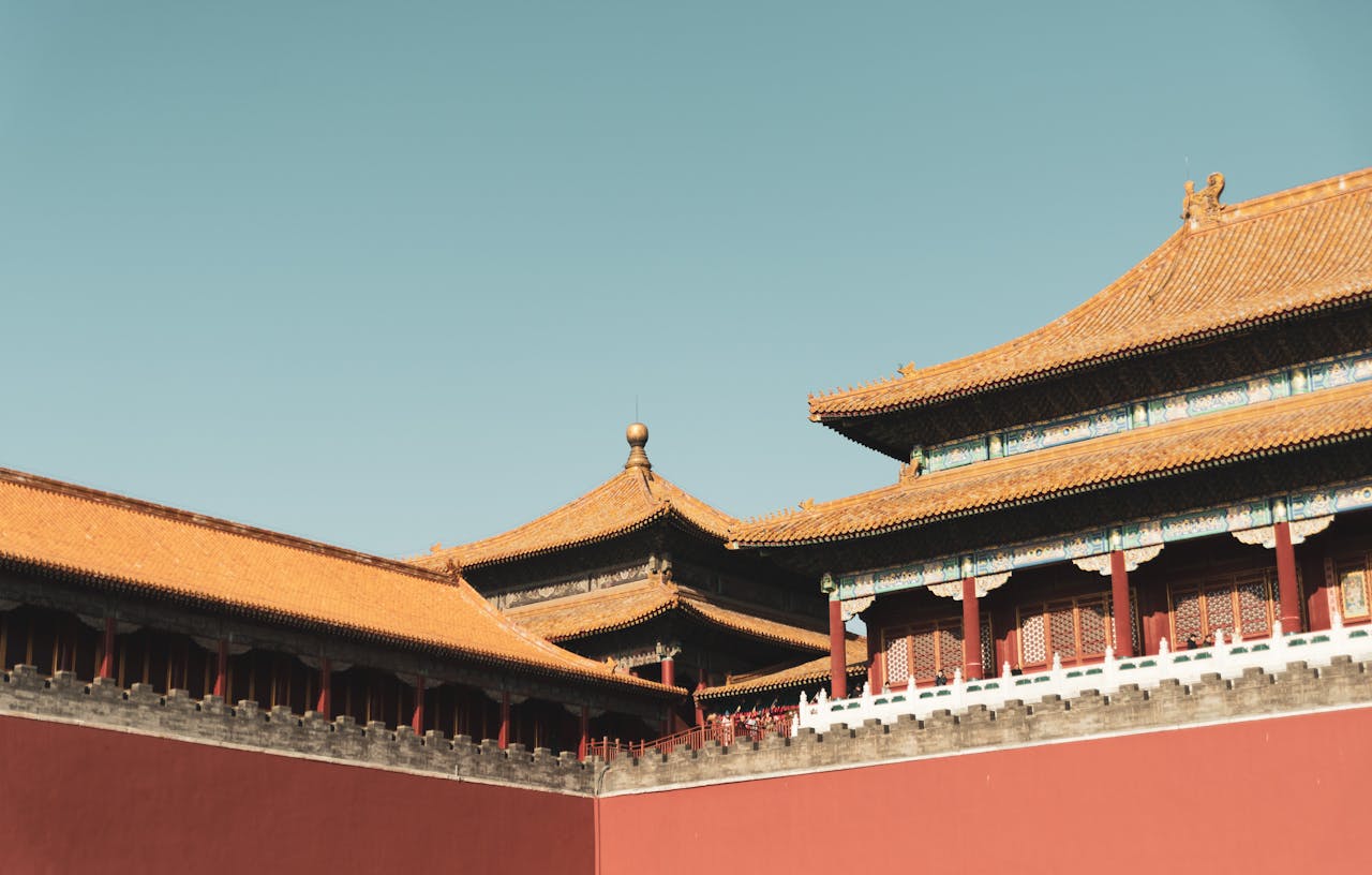 Explore the classic beauty of the Forbidden City's traditional Chinese architecture.